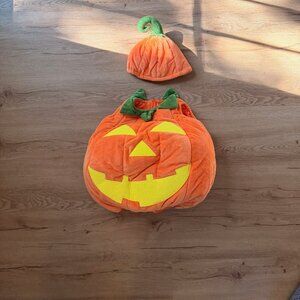 Glow-in-the-Dark Pumpkin Halloween Costume - Size 3T